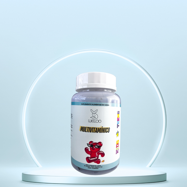 Multivitamínico Gummy Kids e Teens Welloo