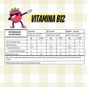 Gummy de Vitamina B12